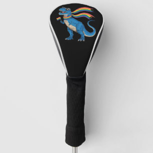 Schwulen-Stolz Dino Trex Regenbogenflagge Lgbt Ver Golf Headcover