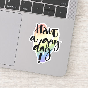 Schwulen Tag Aufkleber