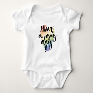 Schwulen Tag Baby Strampler