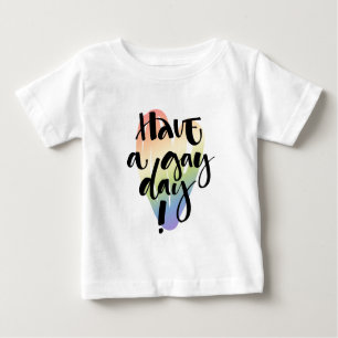 Schwulen Tag Baby T-shirt