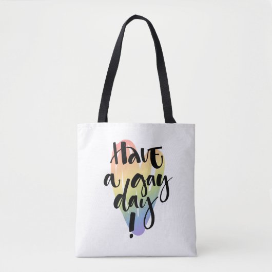 Schwulen Tag Tasche (Vorderseite)