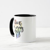 Schwulen Tag Tasse (Vorderseite Links)