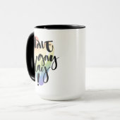 Schwulen Tag Tasse (Vorderseite Links)