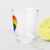 Schwulenherz Schnapsglas (Rechts)