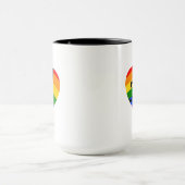 Schwulenherz Tasse (Zentrum)
