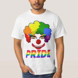 Schwulenstolz-Clown Herren Basic T-Shirt