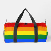 Schwulenstolz Duffle Bag (Rückseite)