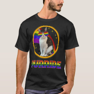 Schwulenstolz für Frauen Männer Lgbt Daddy Katze K T-Shirt