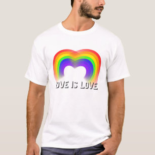 Schwulenstolz Liebe Ist Liebe T-Shirt