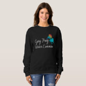 Schwuler Frosch Wasserkomitee  Frosch Sweatshirt (Vorne ganz)