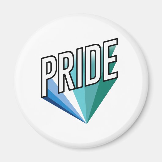 Schwuler männlicher Pride-Ausbruch Magnet (Vorne)