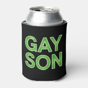Schwuler Sohn Lustiger LGBTQ Stolz Dosenkühler