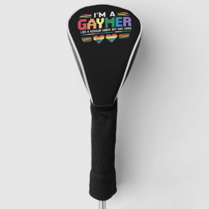 Schwuler Spieler wie ein normaler Spieler, aber vi Golf Headcover
