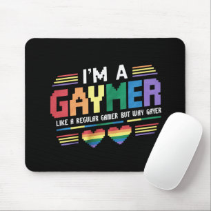 Schwuler Spieler wie ein normaler Spieler, aber vi Mousepad