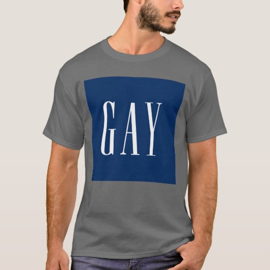 schwules Geschenk T-Shirt (Vorderseite)