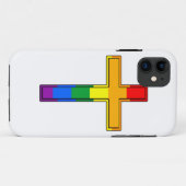 Schwules Kreuz Case-Mate iPhone Hülle (Rückseite (Horizontal))