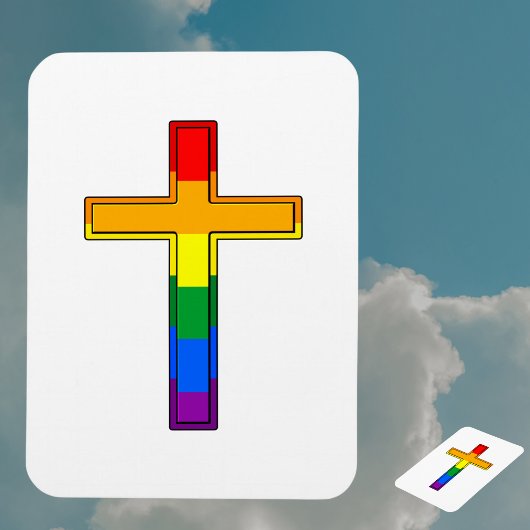 Schwules Kreuz Magnet