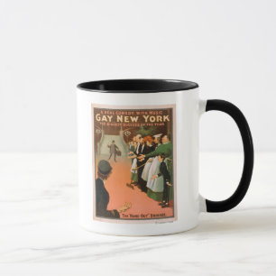 Schwules New YorkRich Gentleman Theaterplakat Tasse
