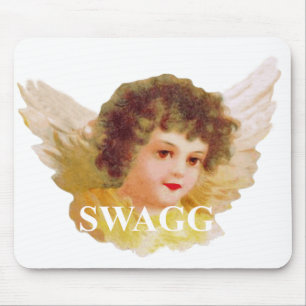 Schwulst Engel Cherub Mousepad