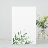 "Schwung 2" Briefpapier (Stehend Vorderseite)