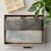 Schwung im Regenfall Seidenpapier (Geschenk)