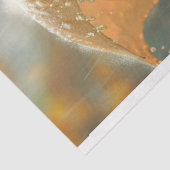 Schwung im Regenfall Seidenpapier (Ausschnitt)