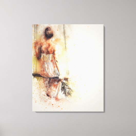 Schwung Leinwanddruck (Vorderseite)