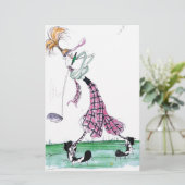 Schwungsgolf, tony fernandes briefpapier (Stehend Vorderseite)