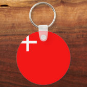 Schwyz-Flagge Schlüsselanhänger (Vorderseite)