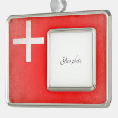 Schwyz Rahmen-Ornament Silber (Links)