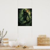 Sci-Fi-Alien-Jäger-Dschungelkrieger Poster (Küche)