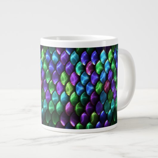 Sci-Fi Armor 2 Jumbo-Tasse (Vorderseite Rechts)
