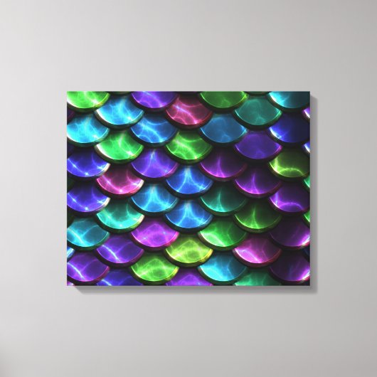 Sci-Fi Armor 2A Wrapped Canvas Leinwanddruck (Vorderseite)