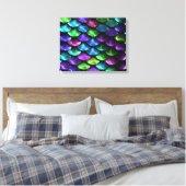 Sci-Fi Armor 2A Wrapped Canvas Leinwanddruck (Insitu (Schlafzimmer))