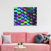 Sci-Fi Armor 2A Wrapped Canvas Leinwanddruck (Insitu (Wohnzimmer))