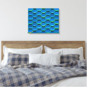 Sci-Fi Armor Wrapped Canvas Leinwanddruck (Insitu (Schlafzimmer))