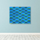 Sci-Fi Armor Wrapped Canvas Leinwanddruck (Insitu (Holzboden))
