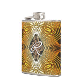 Sci-Fi Art 4 Wrapped Flask Flachmann (Links)