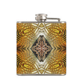 Sci-Fi Art 4 Wrapped Flask Flachmann (Rückseite)