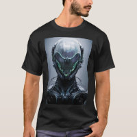 Sci fi Assassin Cyberpunk Hunter Droid