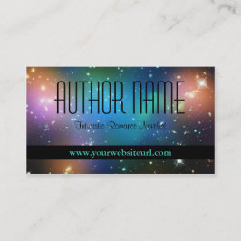 Sci Fi Author Business Card Visitenkarte