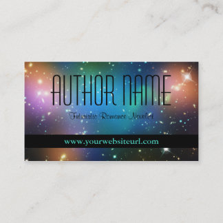 Sci Fi Author Business Card Visitenkarte