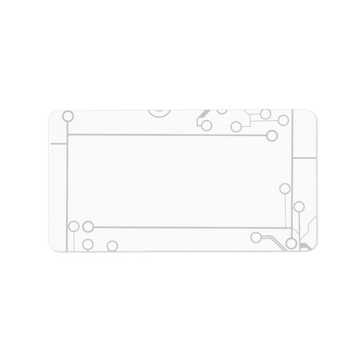 SCI-FI BAR MITZVAH EINLADUNG Drucken Sie Ihr eigen Adressaufkleber (Vorne)