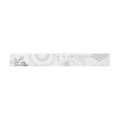 SCI-FI Bat Mitzvah Belly Wrap Band (Flach)