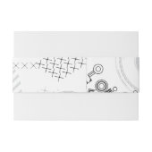 SCI-FI Bat Mitzvah Belly Wrap Band (Rückseitenbeispiel)