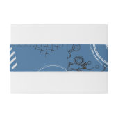 SCI-FI Bat Mitzvah Belly Wrap Band (Rückseitenbeispiel)