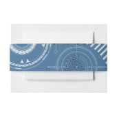 SCI-FI Bat Mitzvah Belly Wrap Band (Vorderseite Beispiel)