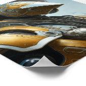 Sci Fi Battle Anzug Poster (Ecke)