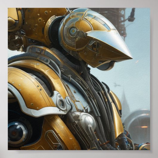 Sci Fi Battle Anzug Poster (Vorne)