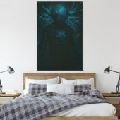 SCI-FI Canvas Print Leinwanddruck (Insitu (Schlafzimmer))